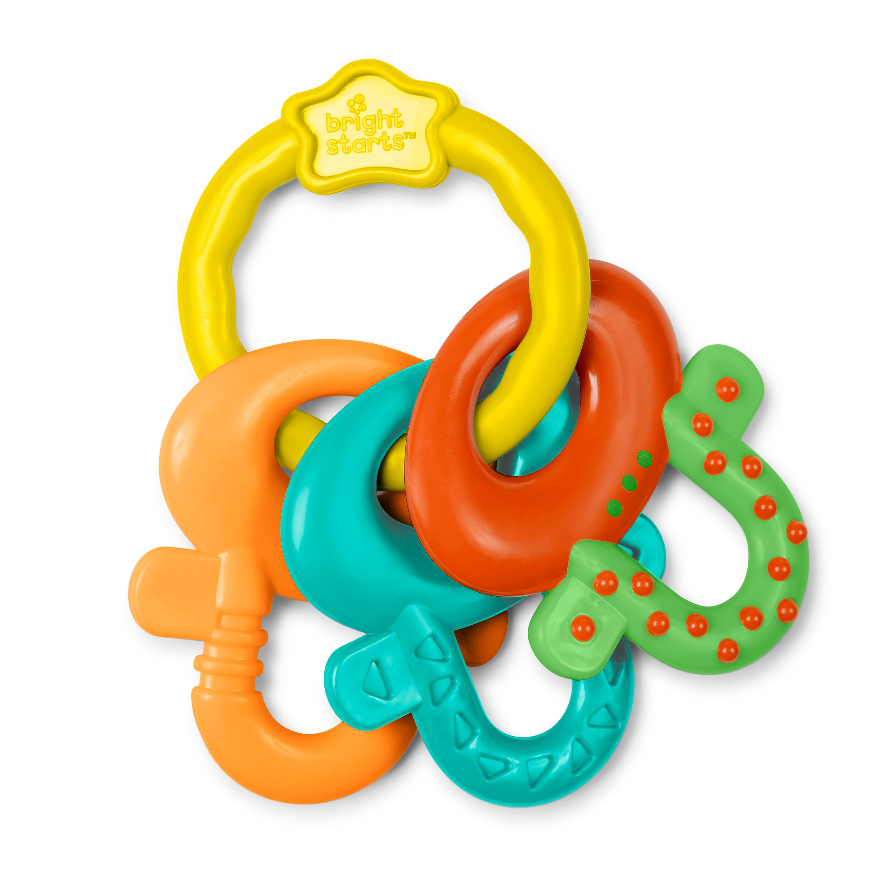 Bright Starts Soothers & Shakers 7 Piece Gift Set, On the Go Baby Toys