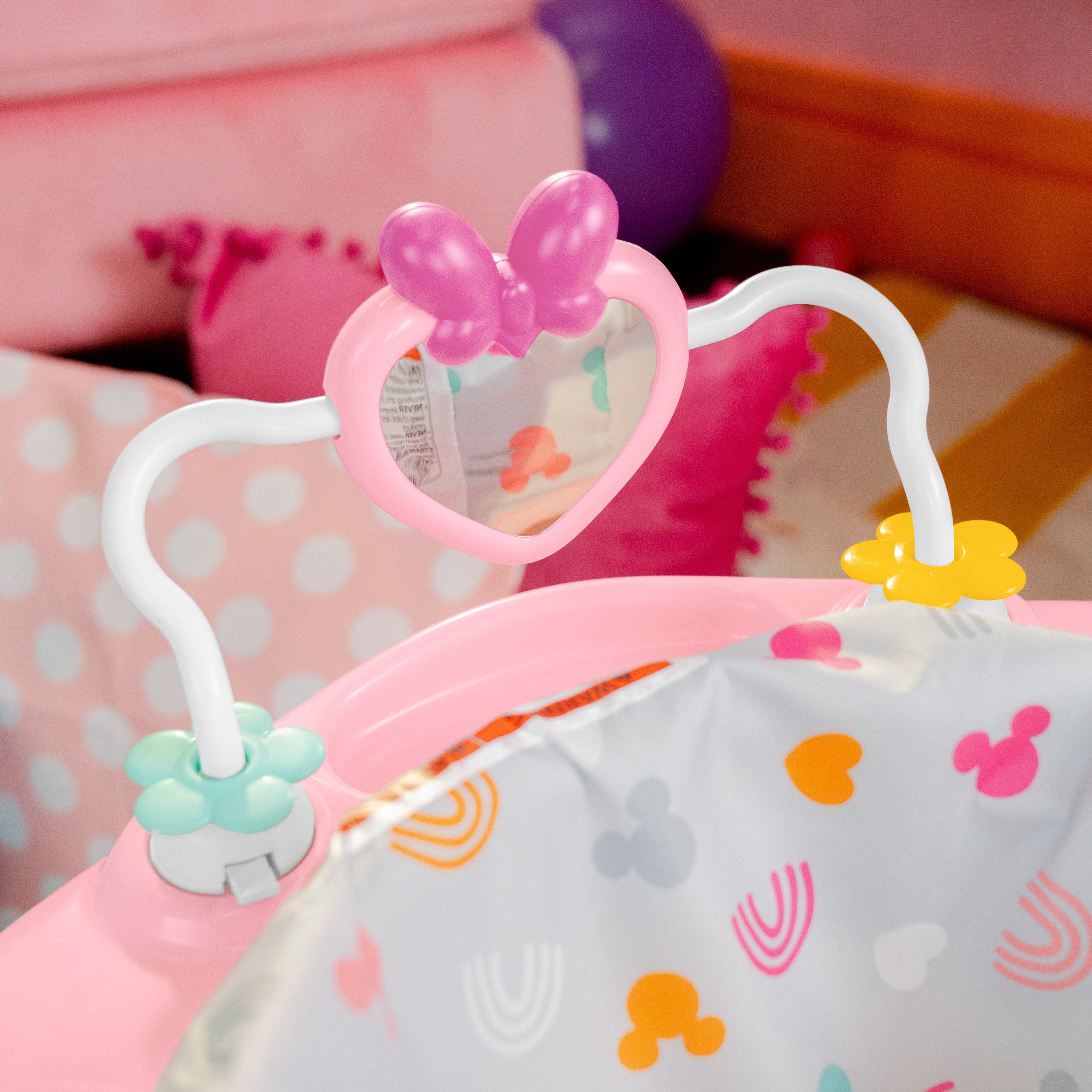 Disney Baby MINNIE MOUSE Forever Besties Baby Activity Jumper