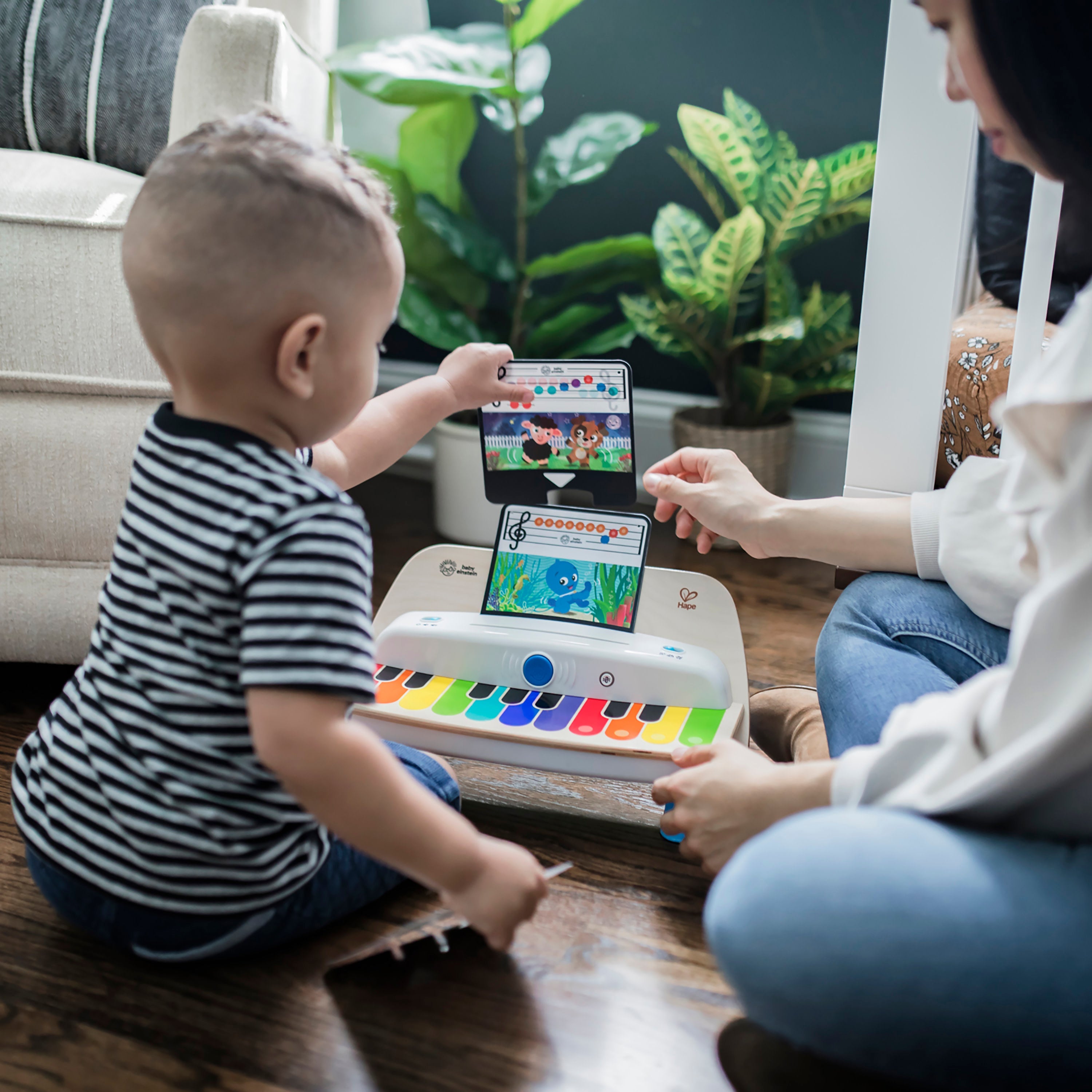 Baby Einstein Together in Tune Magic Touch Piano Wireless Wooden Toddler Toy