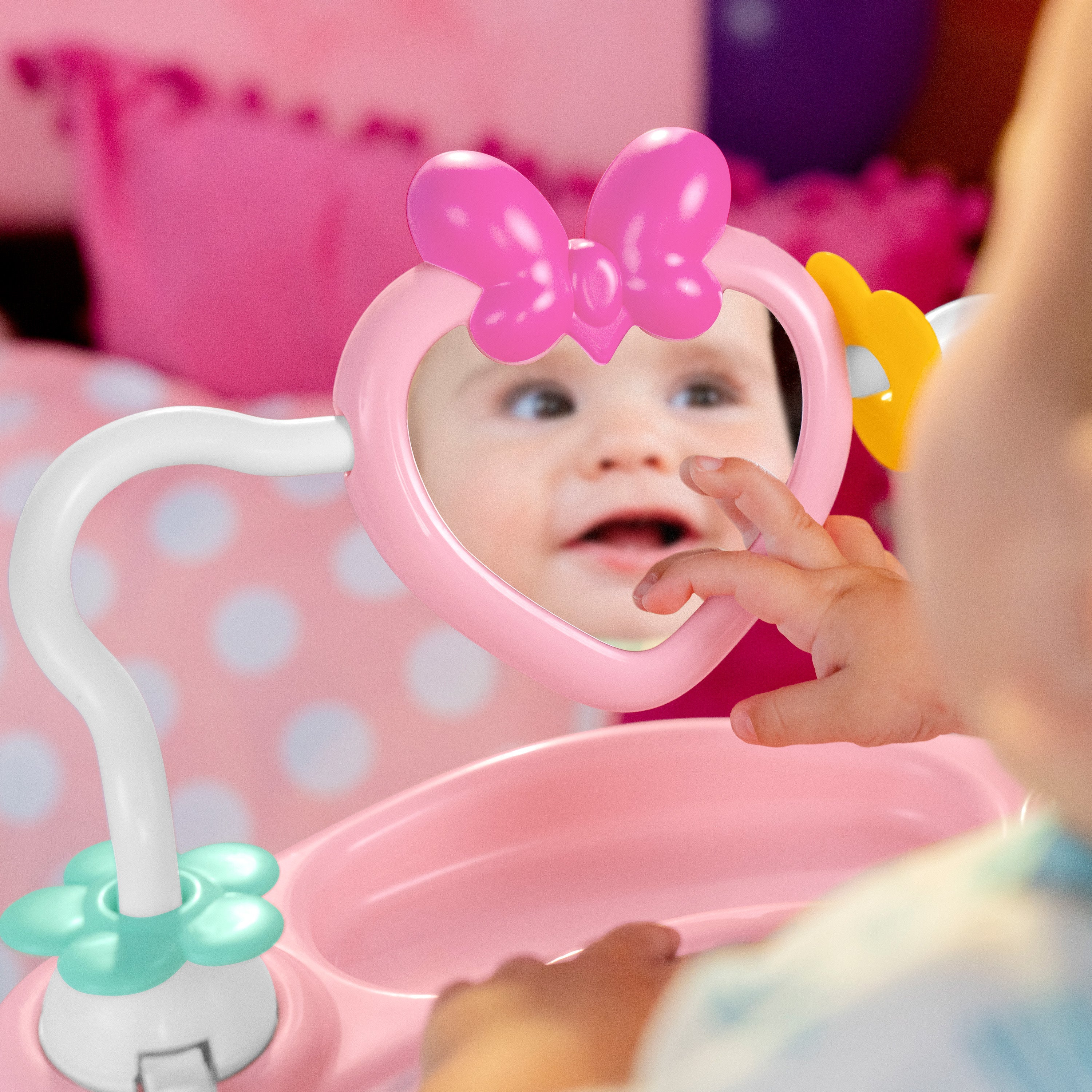 Disney Baby MINNIE MOUSE Forever Besties Baby Activity Jumper