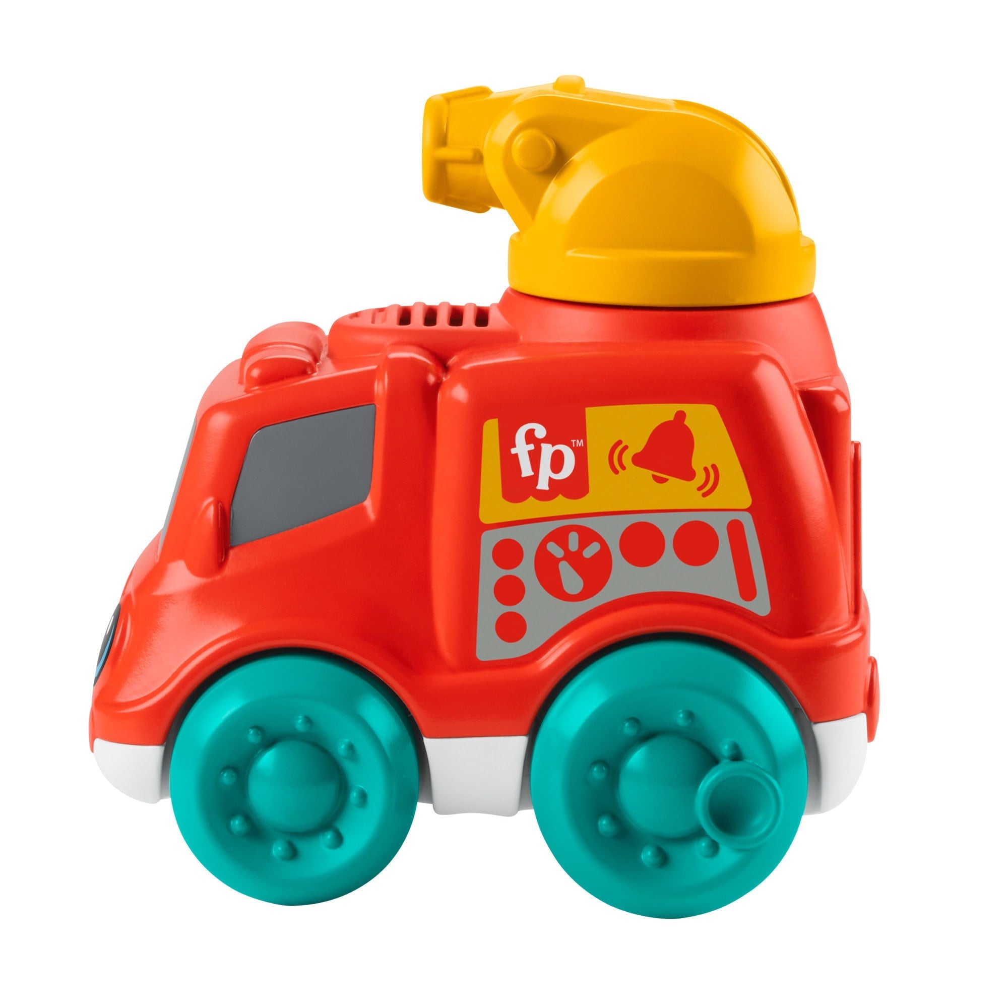 Fisher-Price  Camion de Pompiers Sonore, Jouet �� Pousser Pour B��b��s