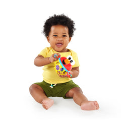Bright Starts Sesame Street Jingle & Shake Elmo Easy Grasp Rattle Ball