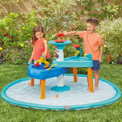 3-in-1 Splash 'n Grow Water Table �C Adjustable Heights, Splash Pad & Fun Accessories