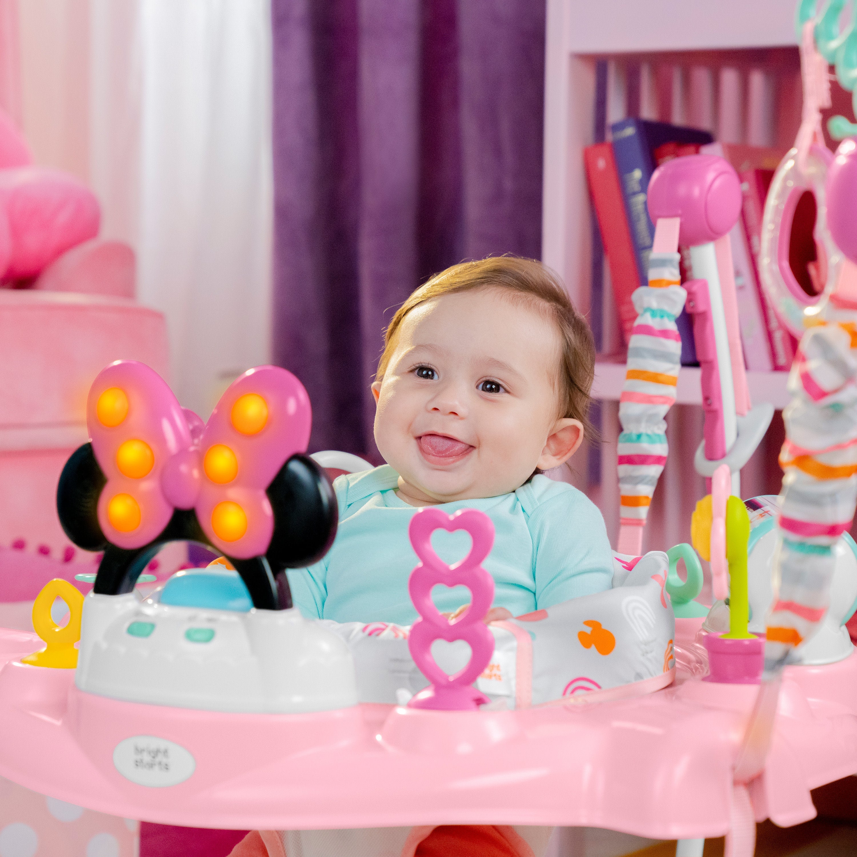 Disney Baby MINNIE MOUSE Forever Besties Baby Activity Jumper