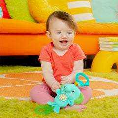 Bright Starts Tug Tunes On-the-Go Toy - Elephant - Unisex, Newborn +
