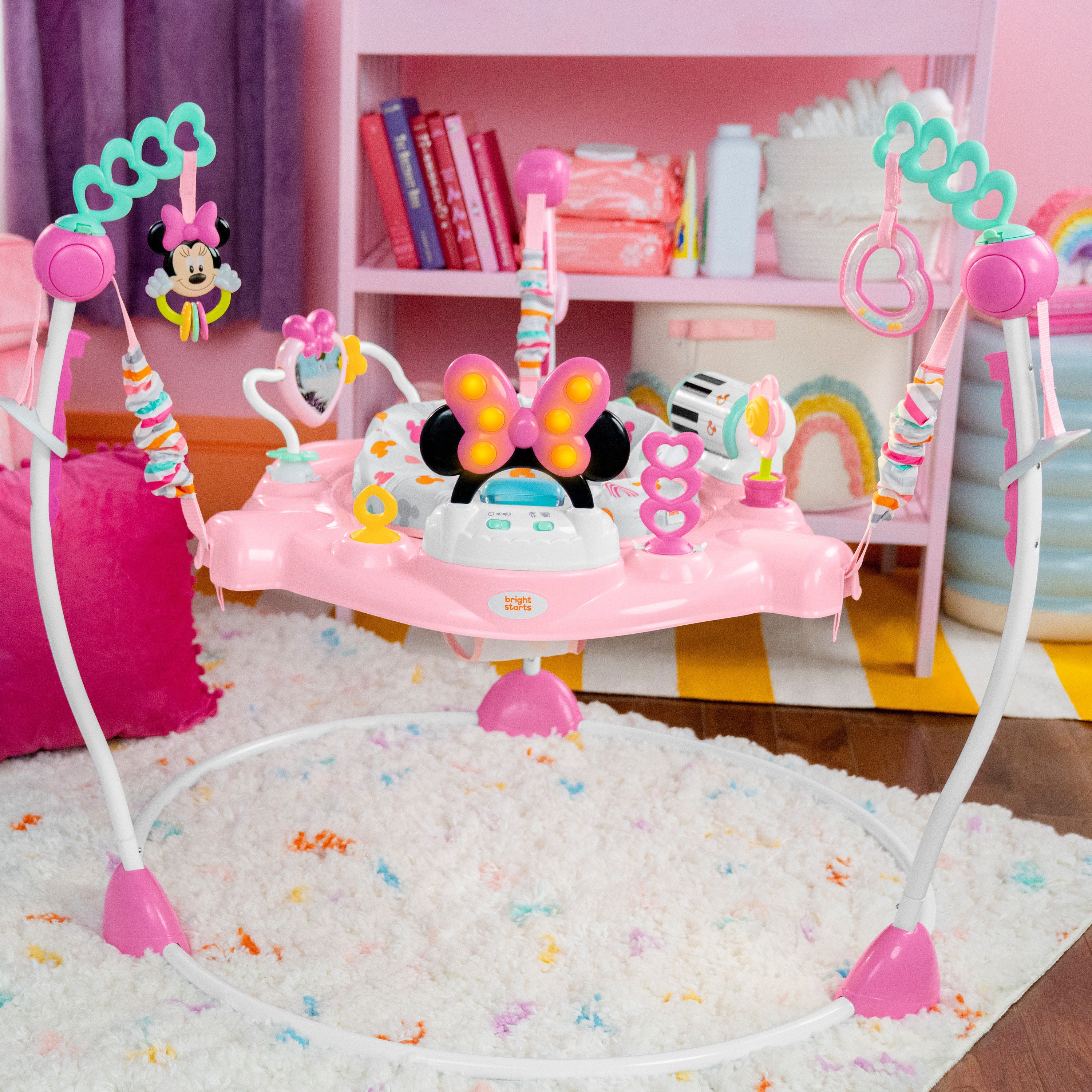 Disney Baby MINNIE MOUSE Forever Besties Baby Activity Jumper