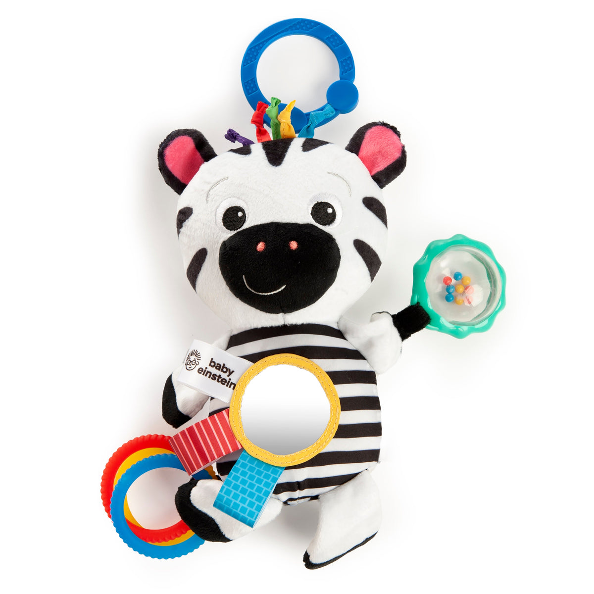 Baby Einstein Zen's Sensory Play Plush Stroller Activity Toy