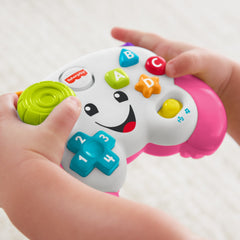 Fisher-Price Laugh & Learn Game & Learn Controller, Pink Interactive Infant Toy