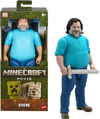 A Minecraft Movie Large Scale Steve Action Figure