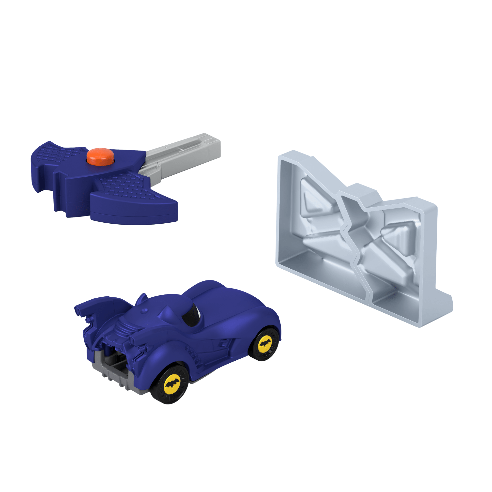 Fisher-Price  Dc Batwheels  Bolides �� Cl��  1:55  Bam La Batmobile