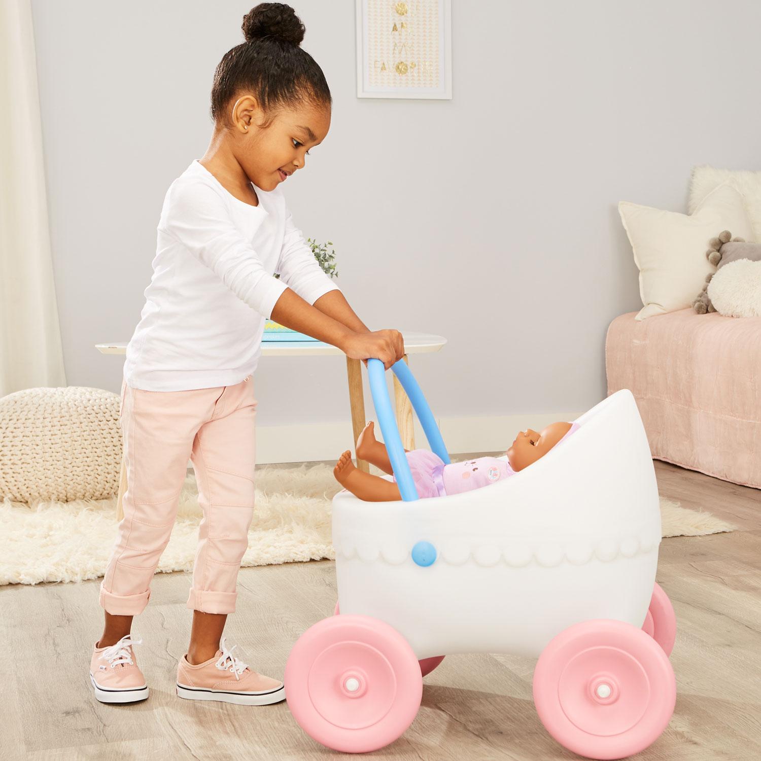 Classic Doll Buggy �C  Stroller for Dolls Up to 18