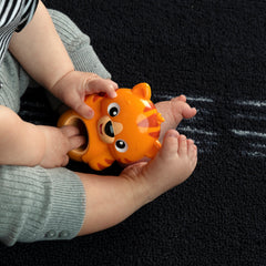 Baby Einstein Teethe & Wobble Tiger Teether Toy, Ages 3+ months