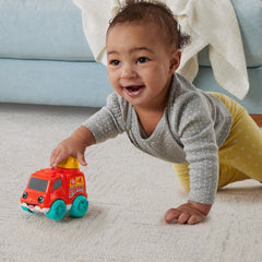 Fisher-Price  Camion de Pompiers Sonore, Jouet �� Pousser Pour B��b��s