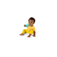 Bright Starts Tame Your Tusks Silicone Teether, Elephant, Blue