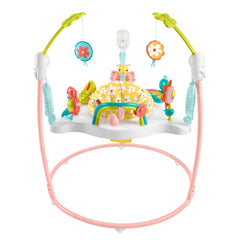 Fisher-Price Baby Bouncer Blooming Fun Jumperoo Activity Center With Music & Lights