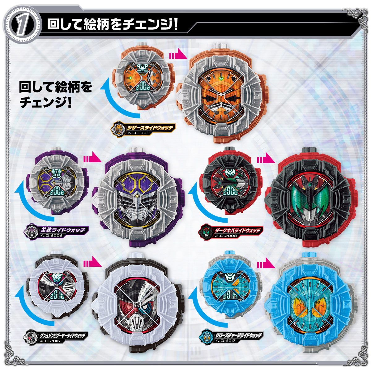 DX RideWatch Special Set 02