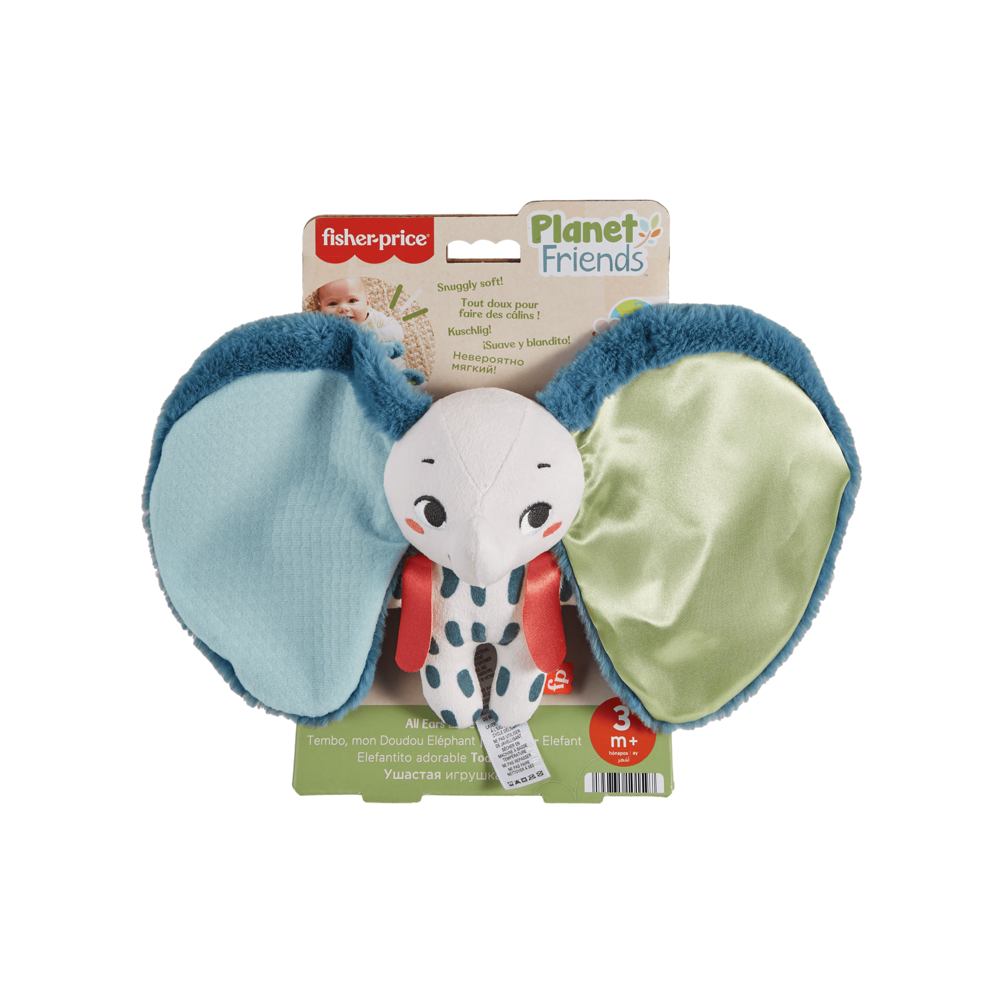 Fisher-Price  Planet Friends  Tembo, Mon Doudou ��l��phant, Sensoriel