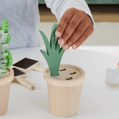 Fisher-Price  Coffret Plantes en Bois, Avec Outils, 12��l��ments