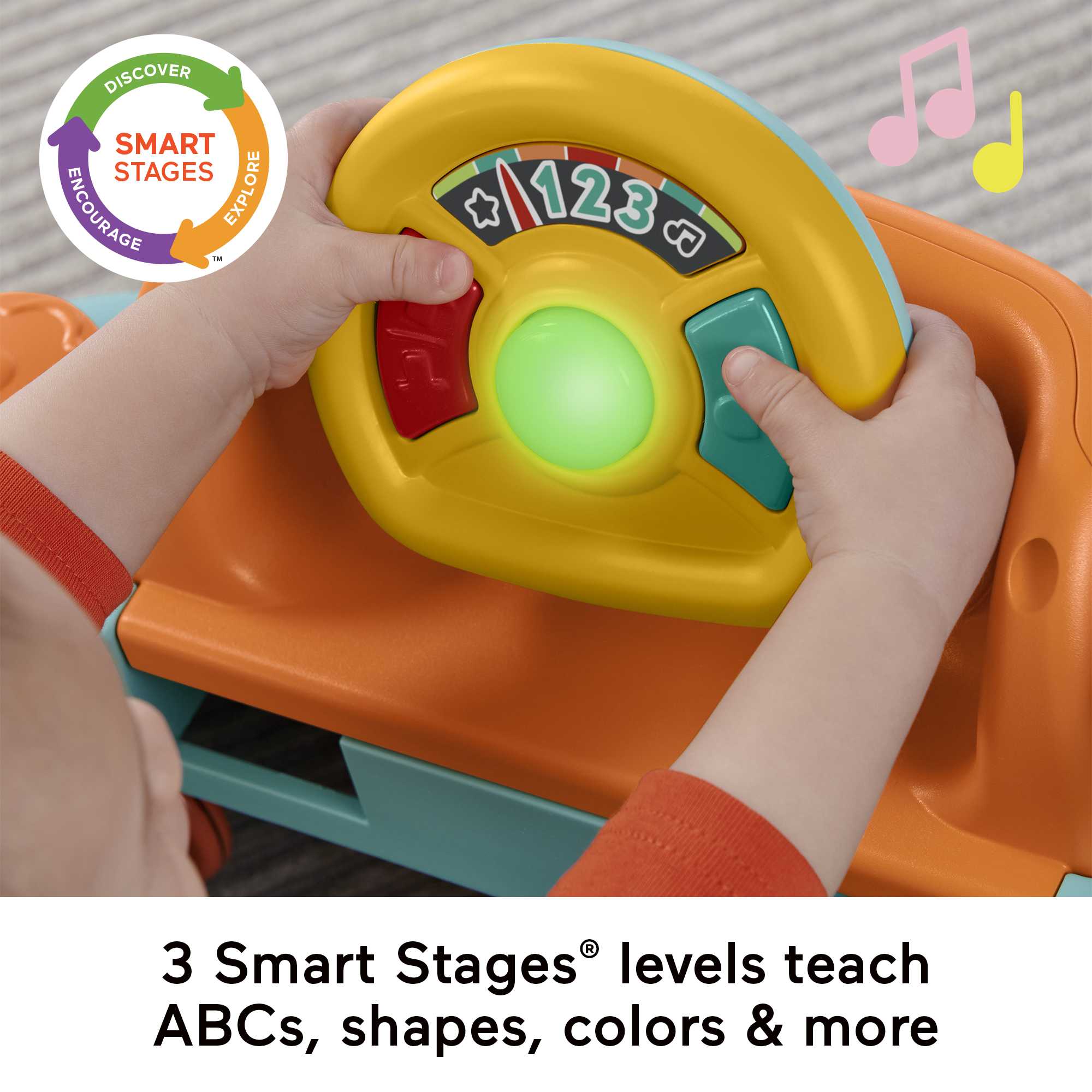 Fisher-Price 2-In-1 Sweet Ride Jumperoo Baby Activity Center For Infants And Toddlers