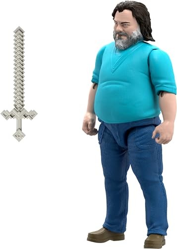 A Minecraft Movie Large Scale Steve Action Figure