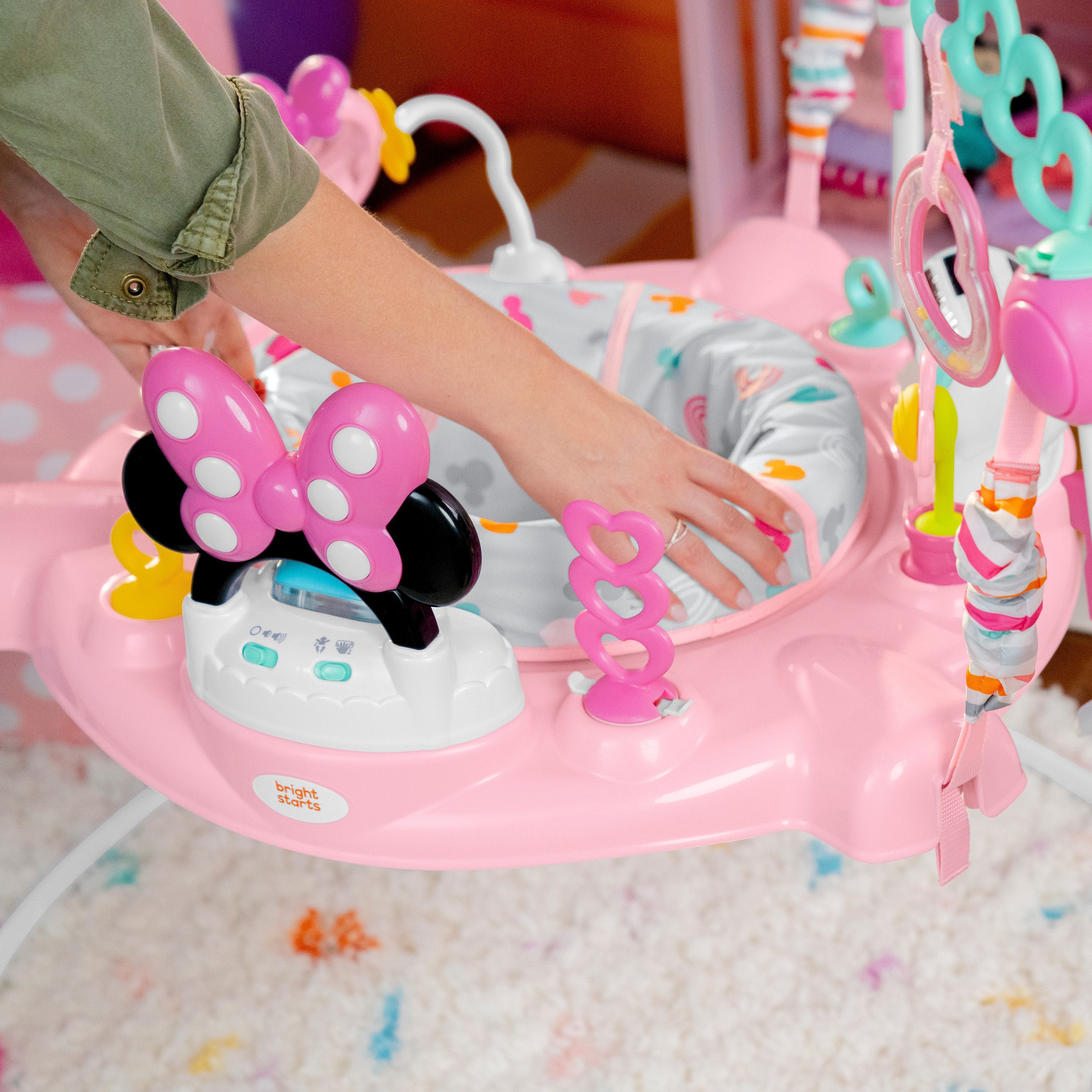 Disney Baby MINNIE MOUSE Forever Besties Baby Activity Jumper