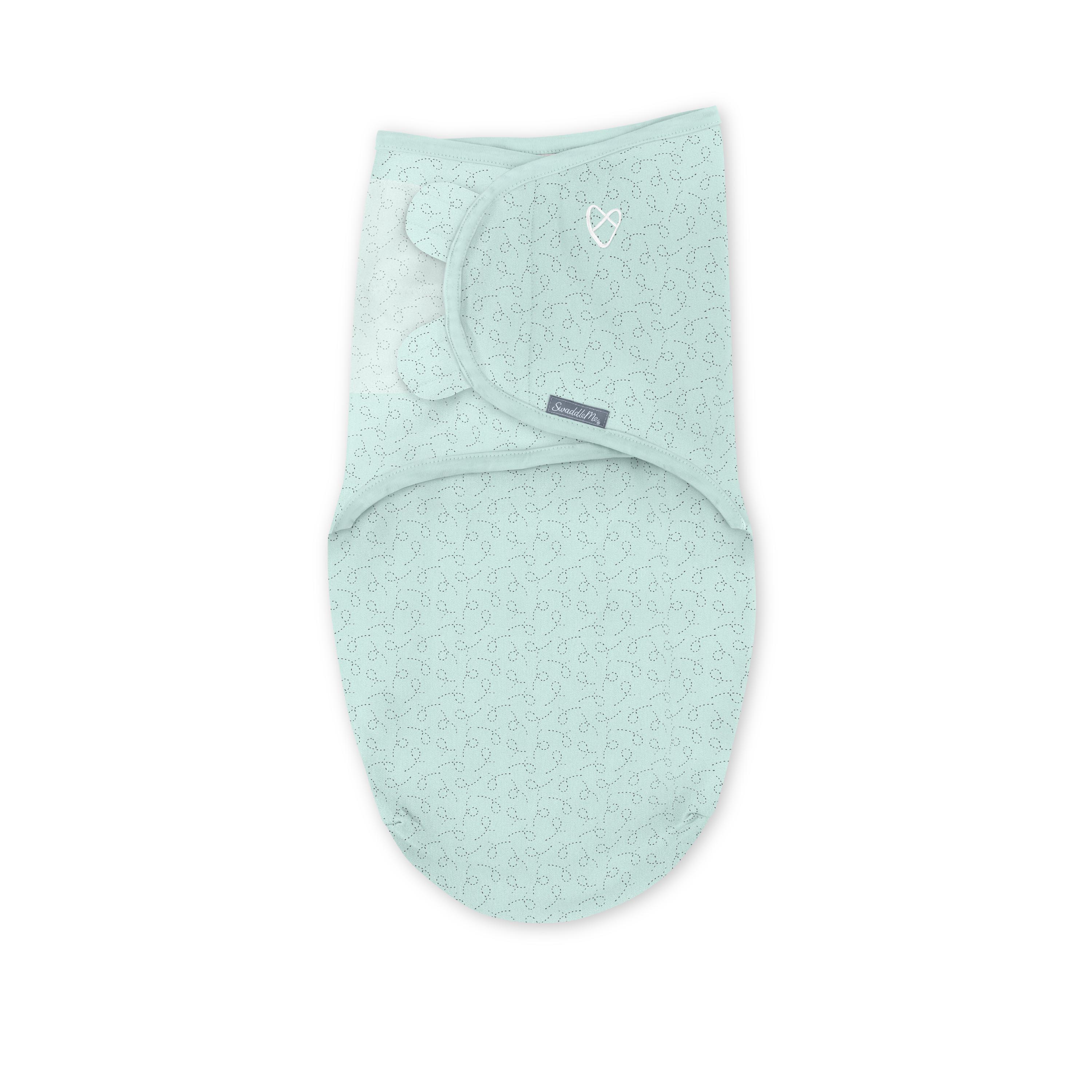 Easy Change Swaddle, Size SM, 0-3 months, 3pk (Little Bees)