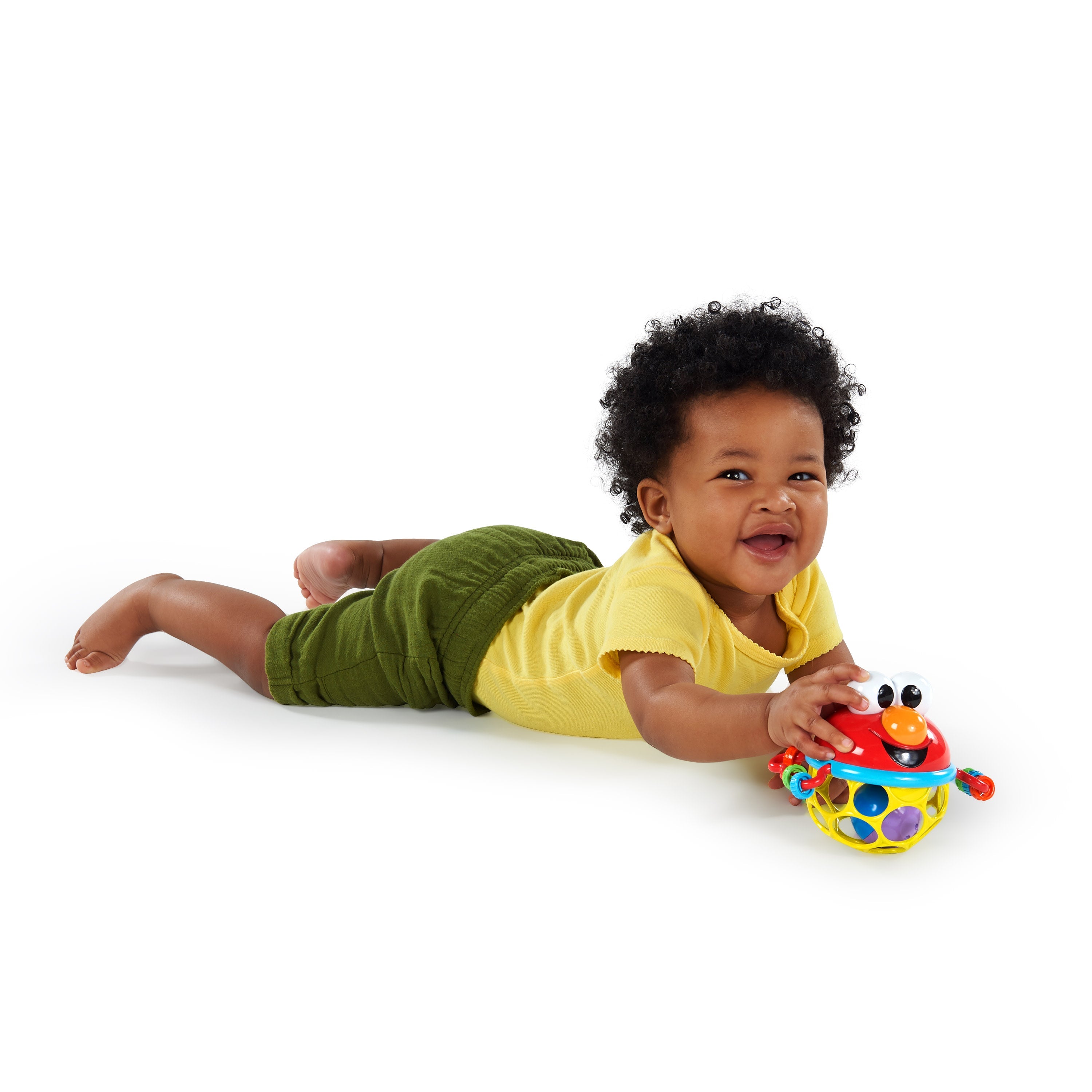 Bright Starts Sesame Street Jingle & Shake Elmo Easy Grasp Rattle Ball