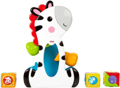 Fisher-Price Brinquedo para Bebês Zebra Blocos Surpresa