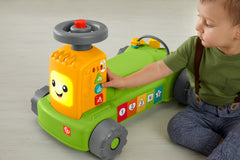 Fisher-Price Brinquedo para Bebês Trator de Aprendizagem 4 em 1