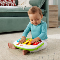 Fisher-Price Baby Silla para Bebés Deluxe Piano Pataditas Musical Crece Conmigo