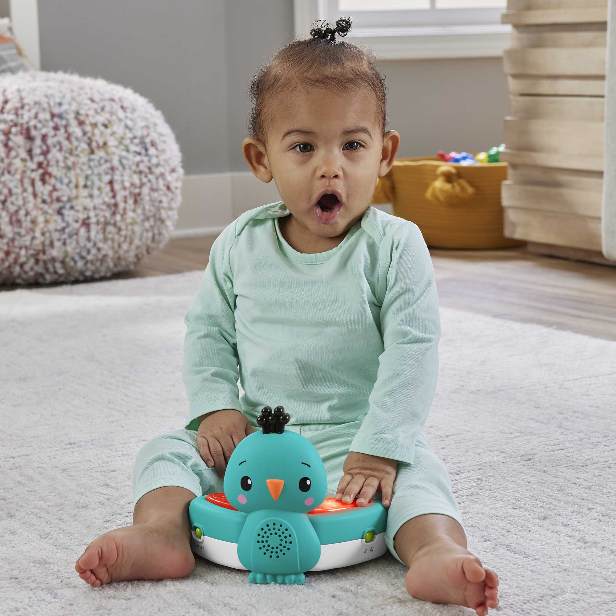 Fisher-Price Jumperoo de La Jungle, Centre D’Activités, Lumières+Sons