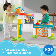 Fisher-Price Laugh & Learn  4-in-1 Game Experience - French Version