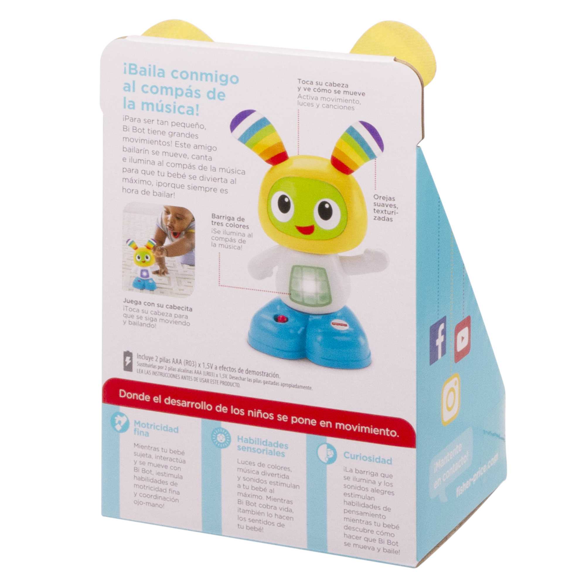 Fisher-Price Juguete para Bebés Mini Bi Bot