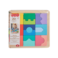 Fisher-Price Juguete para Bebés Rompecabezas Geométrico Didáctico de Madera