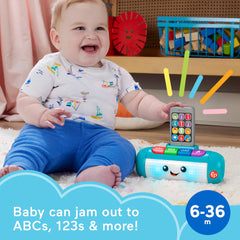 Fisher-Price Laugh & Learn Light Up Learning Speaker Electronic Baby Toy, 2 Pieces
