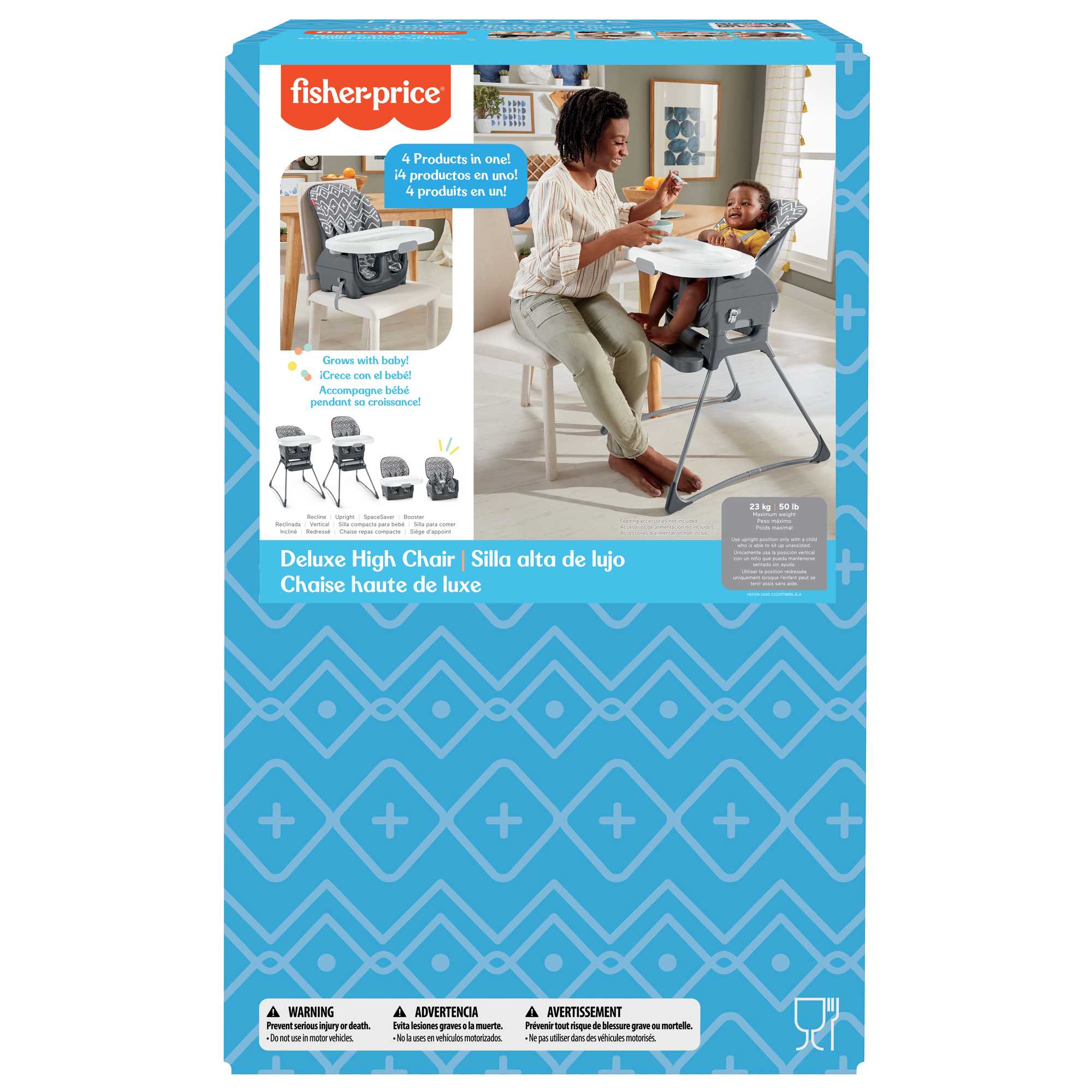 Fisher-Price Chaise Haute de Luxe