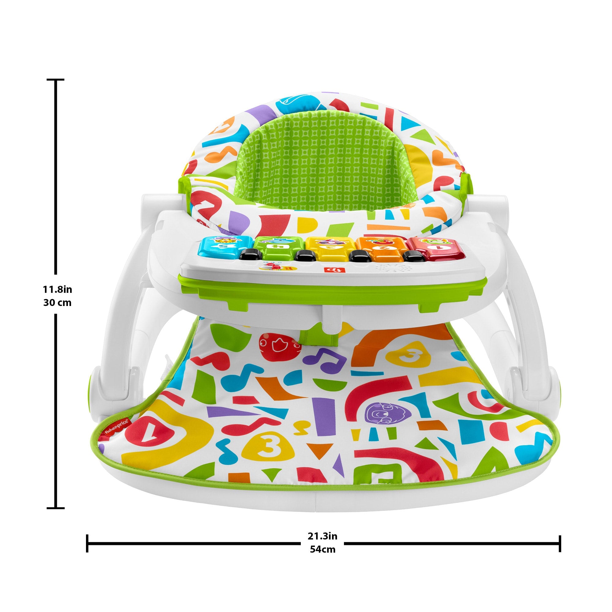 Fisher-Price Baby Ginásio para Bebês Pianinho Deluxe Cresce Comigo
