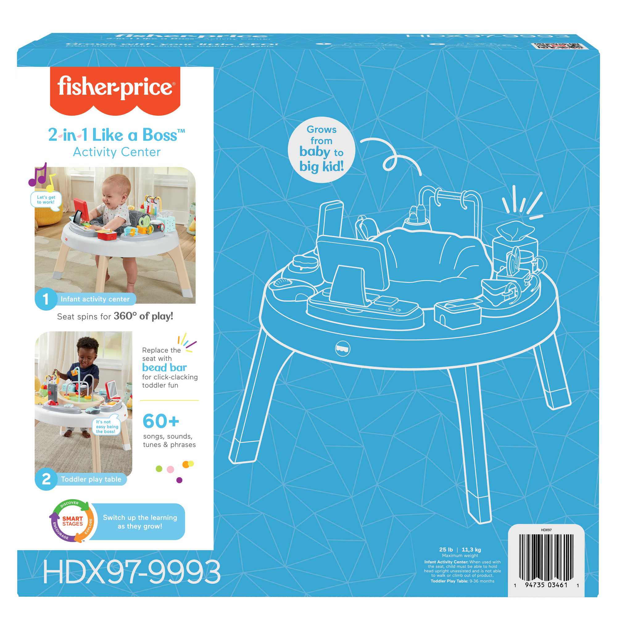 Fisher-Price Baby Gear Brinquedo para Bebês Centro De Entretenimento Home Office