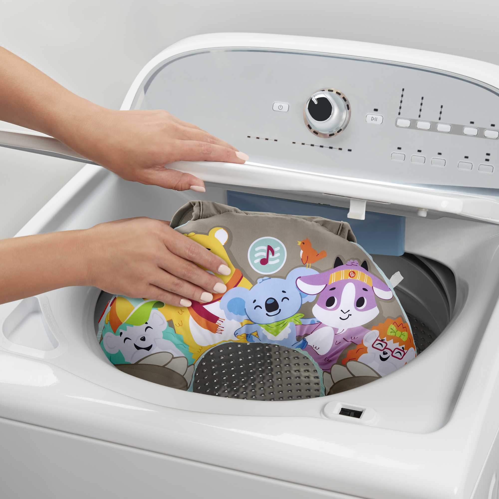 Fisher-Price Baby Juguete para Bebés Cojín de Actividades Oso Perezoso