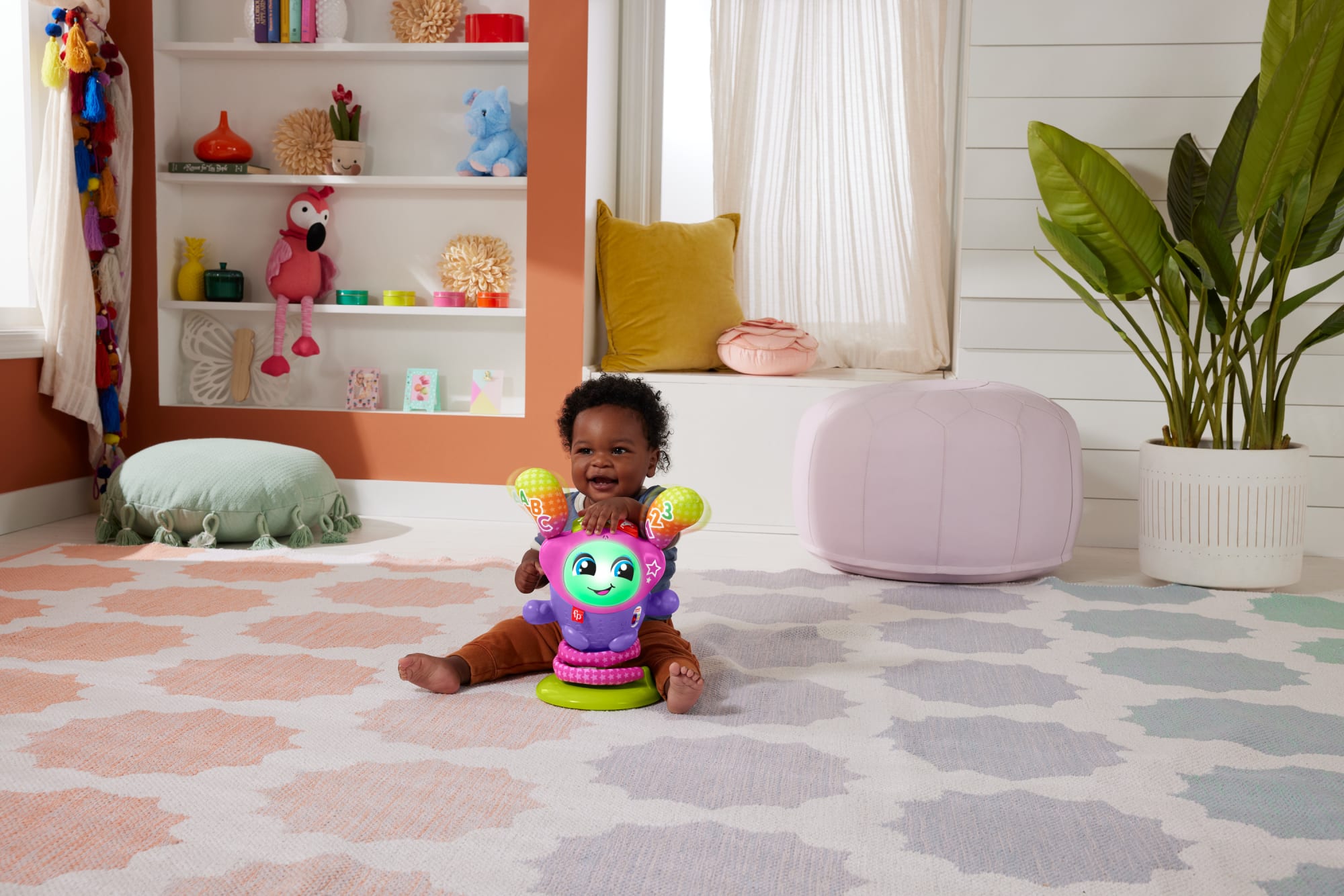 Fisher-Price Brinquedo para Bebês Dj Belle Pular e Aprender