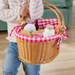 Fisher-Price Juguete para Bebés Canasta de Picnic de Madera