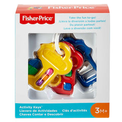 Fisher-Price Juguete para Bebés Brilliant Basics Llavero de Actividades