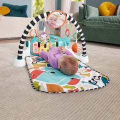 Fisher-Price Baby Gimnasio para Bebés Piano Pataditas Musicales Brilla y Crece