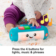 Fisher-Price Laugh & Learn Light Up Learning Speaker Electronic Baby Toy, 2 Pieces