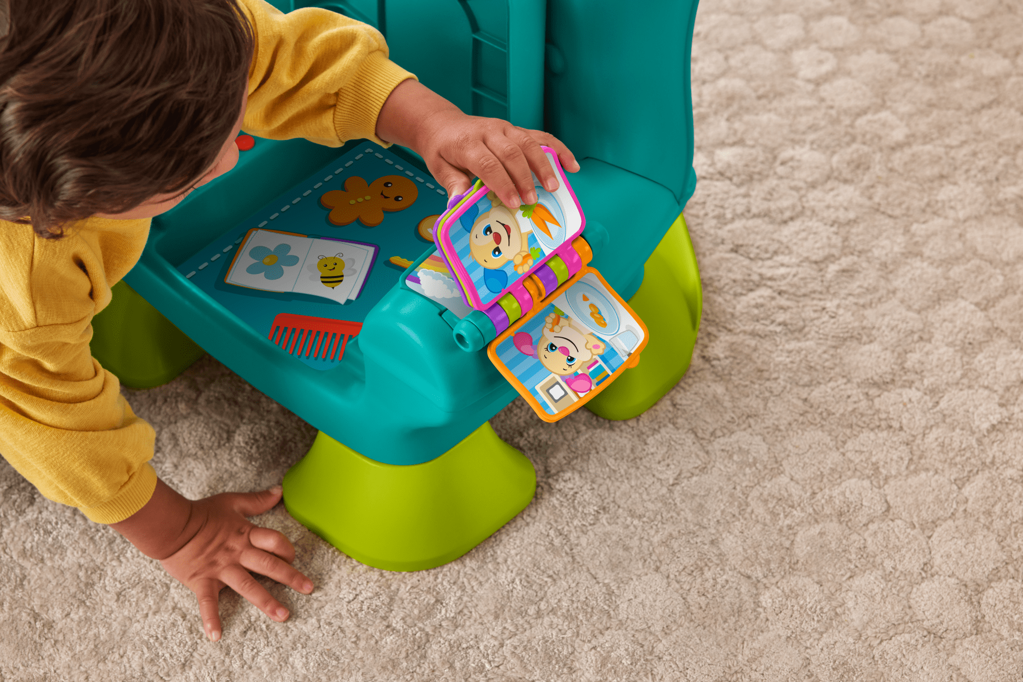 Fisher-Price Aprender e Brincar Brinquedo para Bebês Cadeira de Aprendizagem Musical