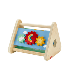 Fisher-Price Juguete para Bebés Triángulo de Actividades de Madera