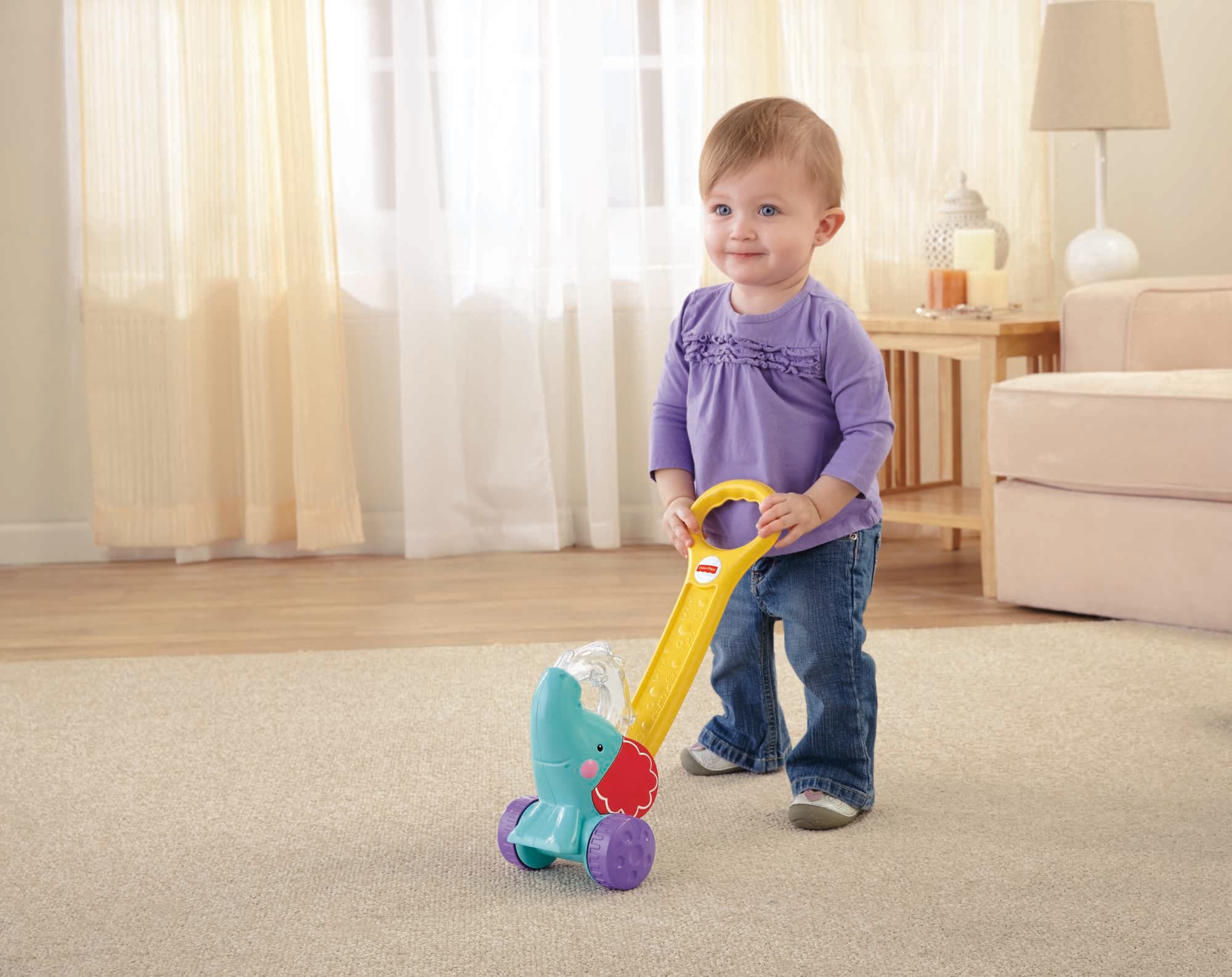 Fisher-Price Juguete para Bebés Elefante Camina Conmigo