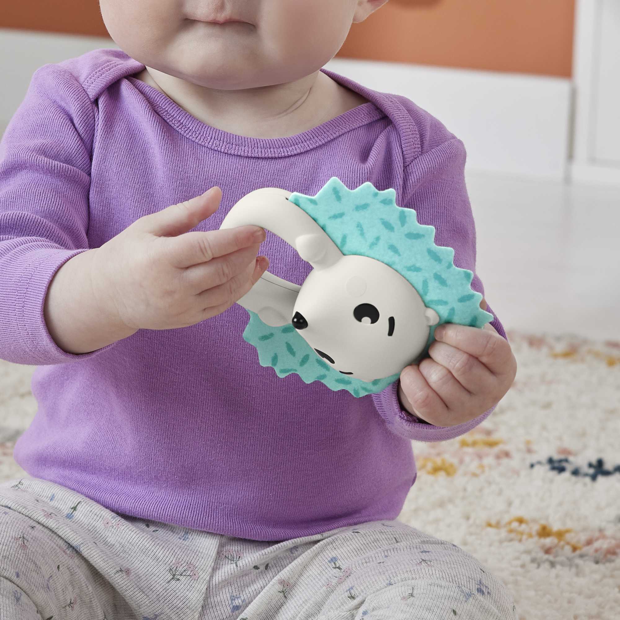 Fisher-Price Baby Chocalho para Bebês Sensimals Ouriço