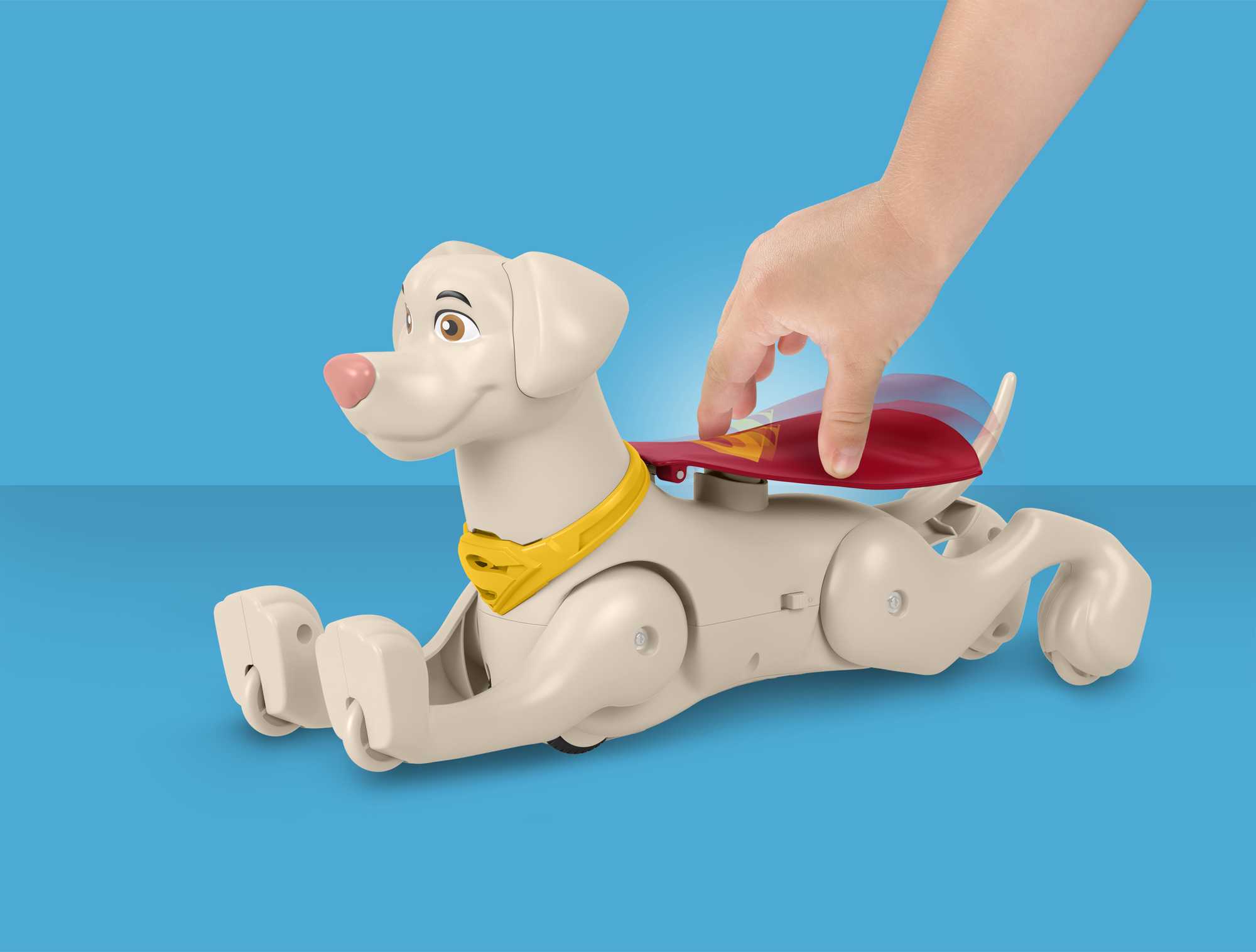 Fisher-Price DC League of Super Pets Brinquedo para Bebês Pup, Up, Away Krypto