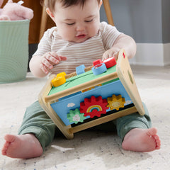 Fisher-Price  Triangle D’Activités en Bois, 1Élément en Bois